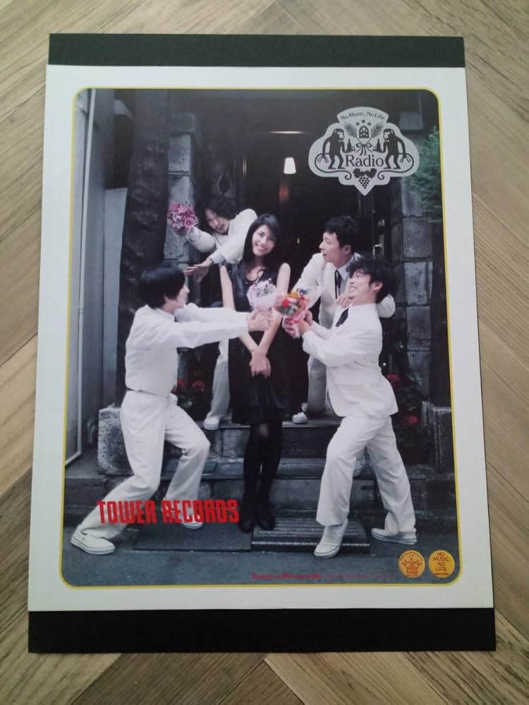 SAKEROCK サケロック 松下奈緒 星野源 タワレコ 非売品ポスター Amazon.co.jp: SAKEROCK & 松下奈緒 タワレコ広告2 簡単！入れるだけ